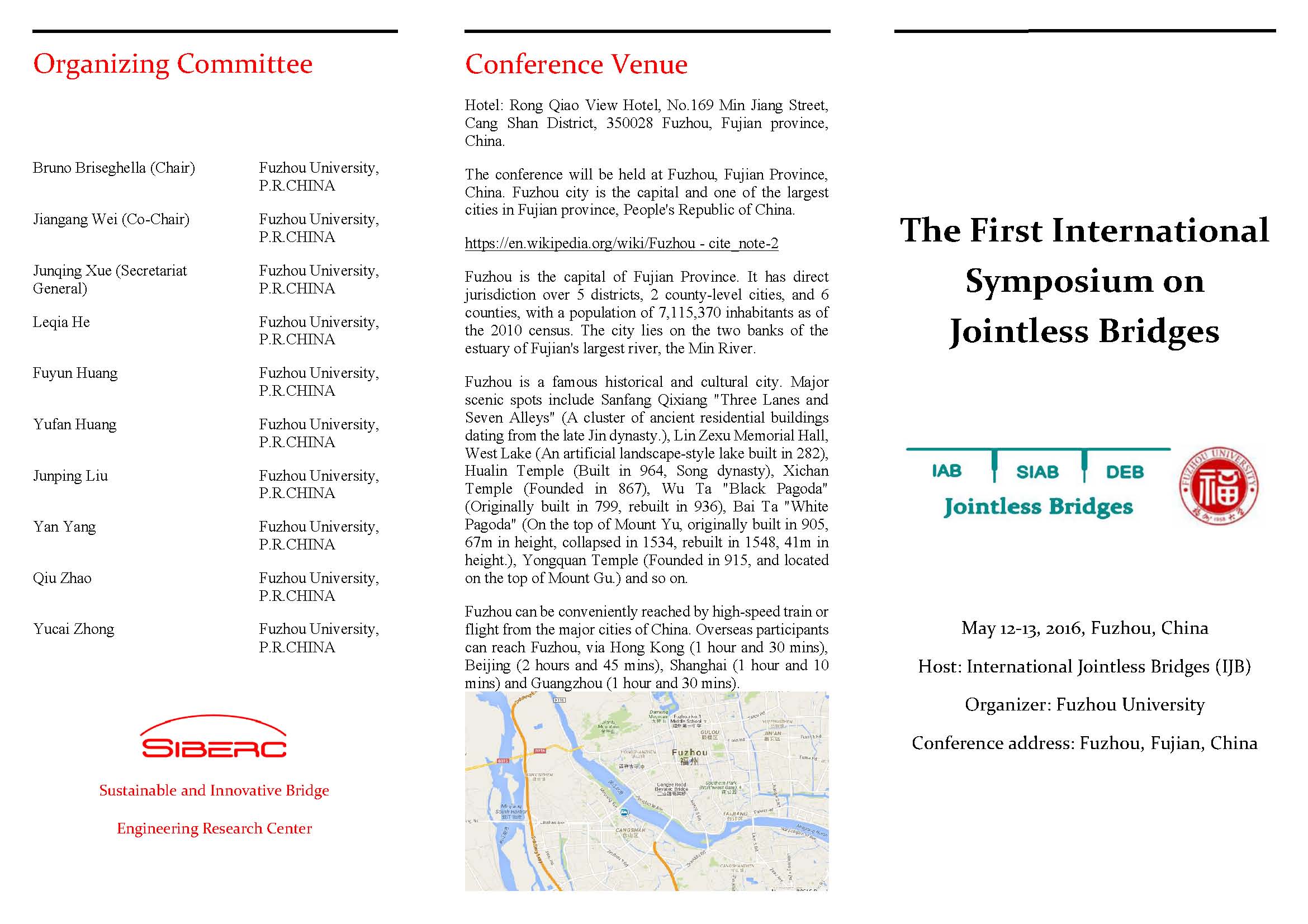 The 1st International Symposium On Jointless Bridges Will Be Held Next The 1st International Symposium On Jointless Bridges Will Be Held Next